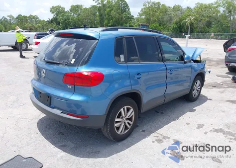 2017 Volkswagen Tiguan 2.0T/2.0T S из США, поврежденный, VIN WVGAV7AX2HK033670